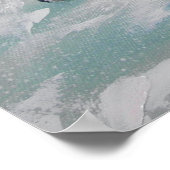 Poster Amateurs d'hiver neige Londres Thames Big Ben pein (Coin)