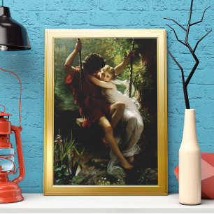 Poster Amateurs en Swing. Printemps par Pierre Auguste Co