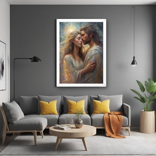 Poster Amateurs éthérées Dreamy Romantic Oil Paint Art