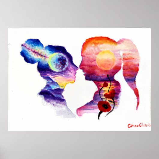 Poster Amateurs rêvant (Devant)