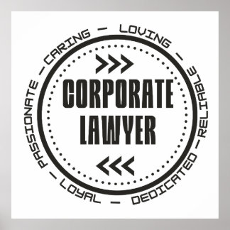 Poster Amazing Corporate Lawyer