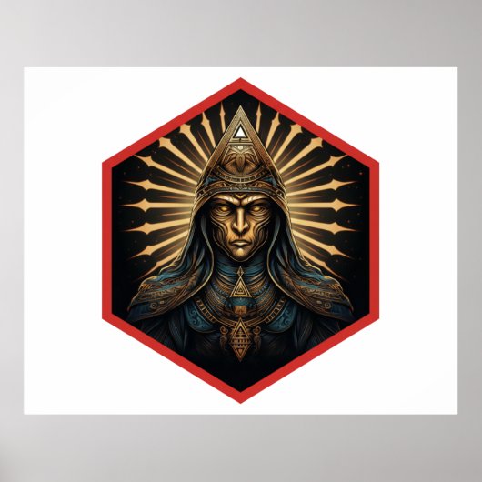 Poster Amazing Illuminati Fantasy Portrait (Devant)