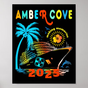 Poster Amber Cove 2025 Famille Voyage Groupe d'amis Vacan