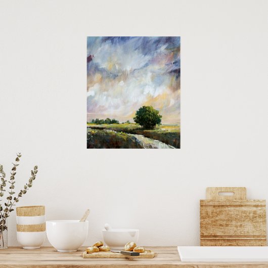 Poster Amber Glow II (Cuisine)