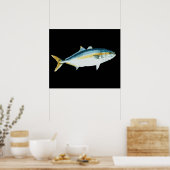 Poster Amberjack japonais Hamachi Yellowtail (Cuisine)