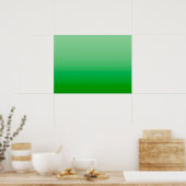 Poster AMBIANCE ÉTÉ – Herbe Fraîche | profond à clair |  (Cuisine)