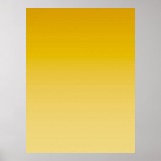 Poster AMBIANCE PRINTEMPS – Jaune doux | clair à profond (Devant)