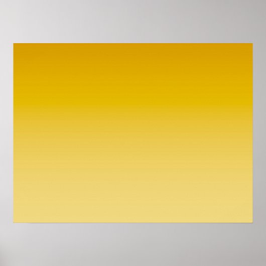 Poster AMBIANCE PRINTEMPS – Jaune doux | clair à profond  (Devant)