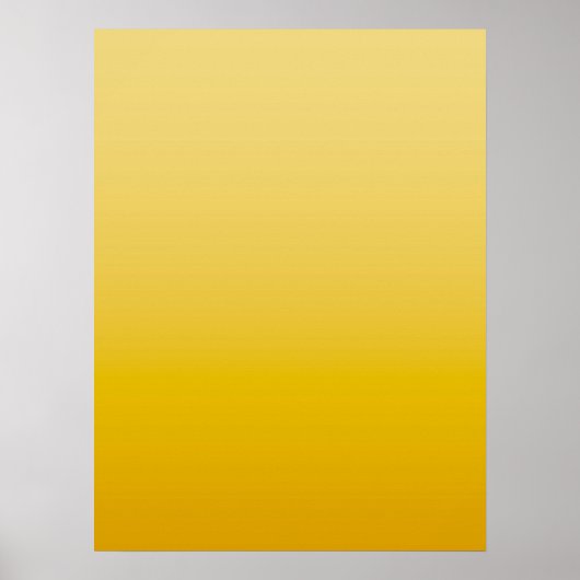 Poster AMBIANCE PRINTEMPS – Jaune doux | profond à clair (Devant)