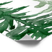 Poster Ambiance romantique Bois Mariage Bienvenue (Coin)