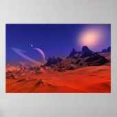 Poster Ambiance singulière - art spatial (Devant)