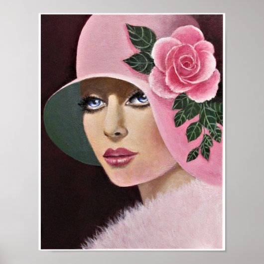 Poster Ambiance vintage (Devant)