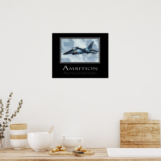 Poster Ambition (Cuisine)