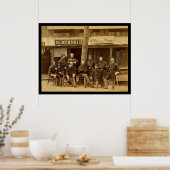 Poster Ambrose Everett Burnside avec les volontaires du R (Cuisine)