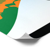 Poster Ambulance Dans La Ville (Coin)