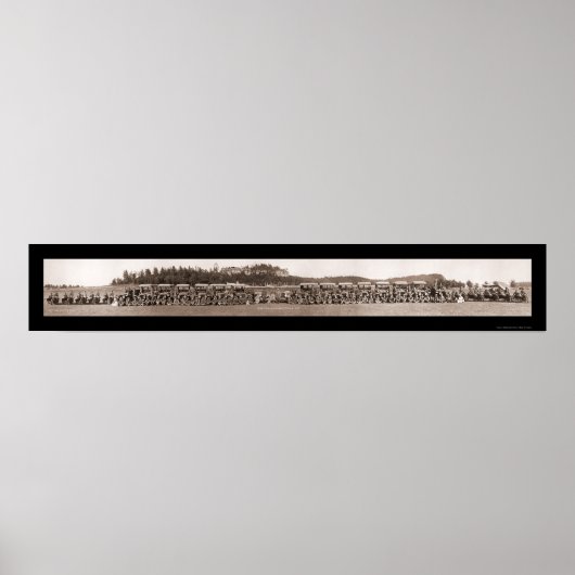 Poster Ambulance moto Photo 1917 (Devant)