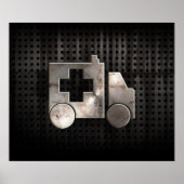 Poster Ambulance robuste (Devant)