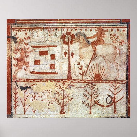 Poster Ambush of the Trojan Prince Troilus (Devant)