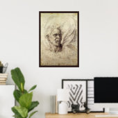 Poster Âme damnée par Michelangelo (Bureau à domicile)