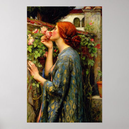 Poster Âme de la rose John William Waterhouse (Devant)