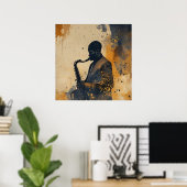 Poster Âme en improvisation (Bureau à domicile)