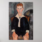 Poster Amedeo Modigliani - Garçon en Sailor (Devant)