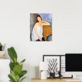 Poster Amedeo Modigliani - Jeanne Hebuterne (Bureau à domicile)