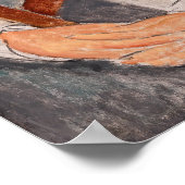 Poster Amedeo Modigliani - Madame Hanka Zborowska Leaning (Coin)