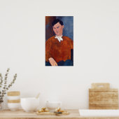 Poster Amedeo Modigliani - Monsieur Deleu (Cuisine)
