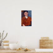 Poster Amedeo Modigliani - Monsieur Deleu (Cuisine)