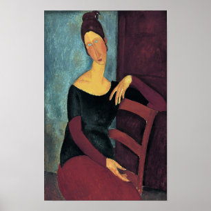 Poster Amedeo Modigliani, Portrait de la femme de l'artis
