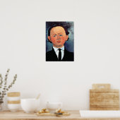 Poster Amedeo Modigliani - Portrait de Mechan (Cuisine)