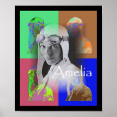 Poster Amelia Earhart (Devant)