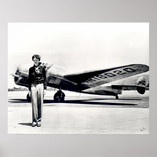 Poster Amelia Earhart (Devant)