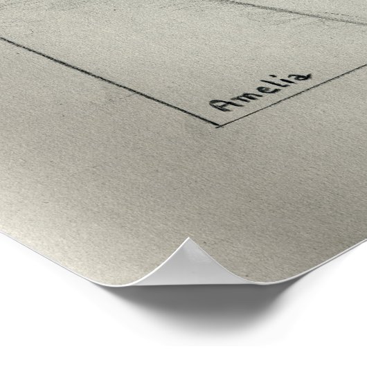 Poster Amelia Earhart (Coin)