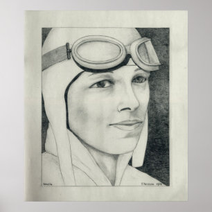 Poster Amelia Earhart