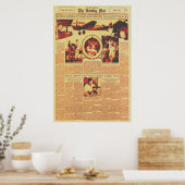 Poster Amelia Earhart avant le tour du monde Vol 1937 (Cuisine)