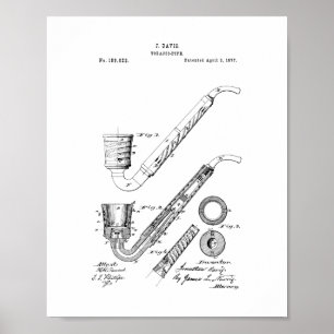 Poster Amélioration de brevet de Tabac-tuyaux