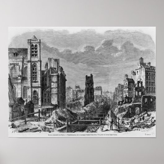 Poster Améliorations à Paris (Devant)