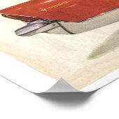 Poster Amélioré Lincoln Premiere 1956 4 Portes Centerfold (Coin)