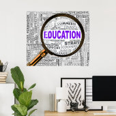 Poster Améliorer l'éducation