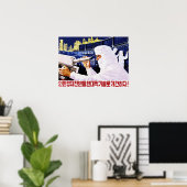 Poster Améliorons l'économie grâce à la technologie moder (Bureau à domicile)