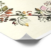 Poster Amen avec papier coupé (Coin)