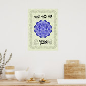 Poster Amen - El Melech Ne Eman (Cuisine)