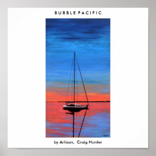 Poster Aménagement au coucher du soleil