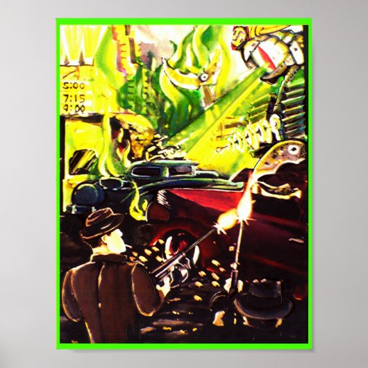 Poster amène la foule (Devant)