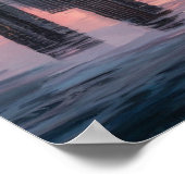 Poster America Boston City Skyline, Boston Ma Us Skyline (Coin)