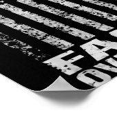 Poster America Pride Us Flag Faith Over Fear Christian Bi (Coin)