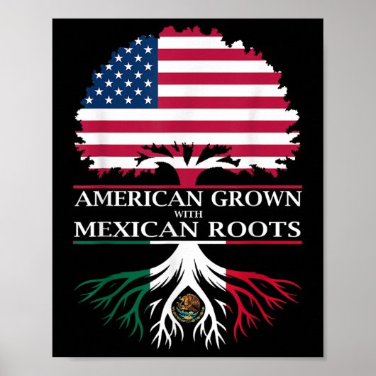 Poster Américain cultivé avec des racines mexicaines  (Devant)