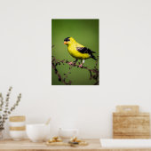 Poster américain Goldfinch (Cuisine)